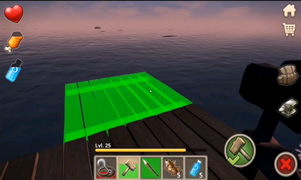 木筏海上生存无限金币版下载v104