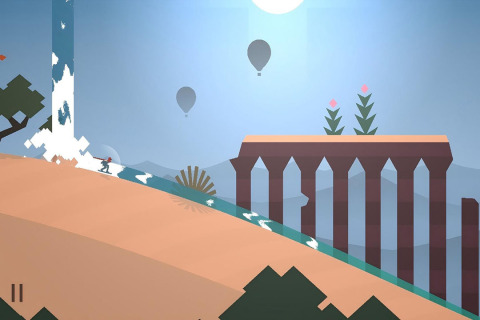 雪地滑翔机手游