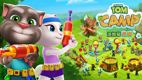 汤姆猫战营无限金币钻石版-汤姆猫战营无限资源版下载v1.8.16