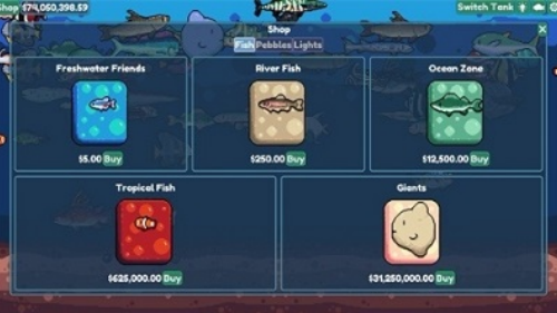 轻松水族馆破解版内置菜单-轻松水族馆破解版无限金币v1.1.5