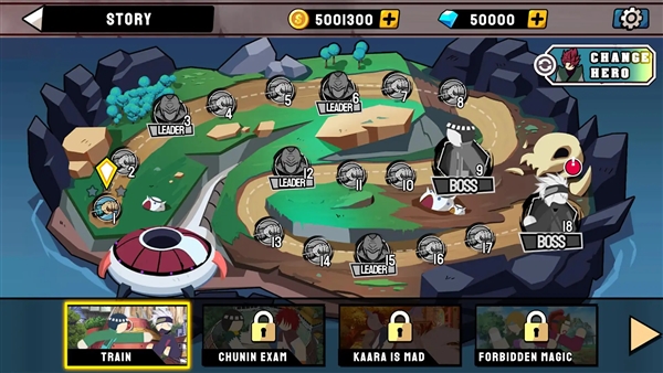 火柴人忍者格斗内置菜单破解版v