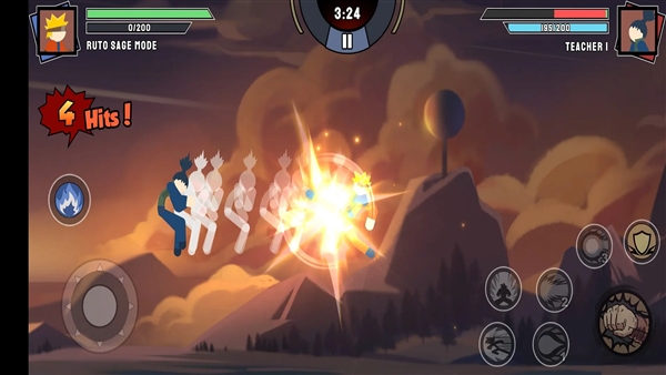 火柴人忍者格斗内置菜单破解版v